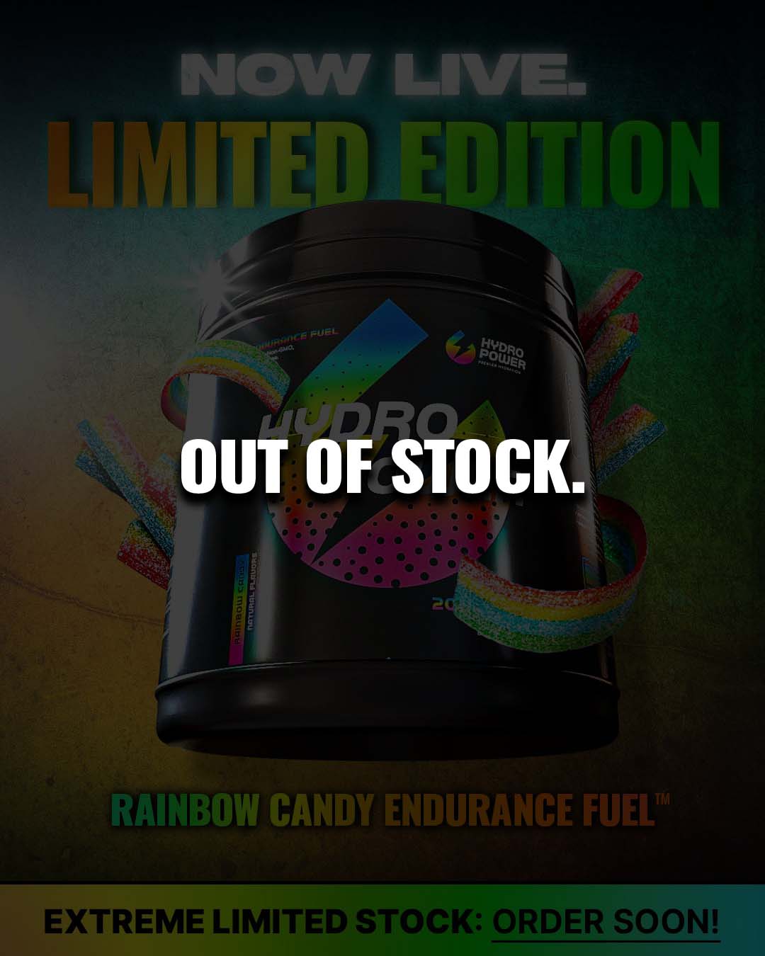 Rainbow Candy Sold Out (Back April 25 @ 10AM CST) — Blue Razz V3 is Here Now 🔥