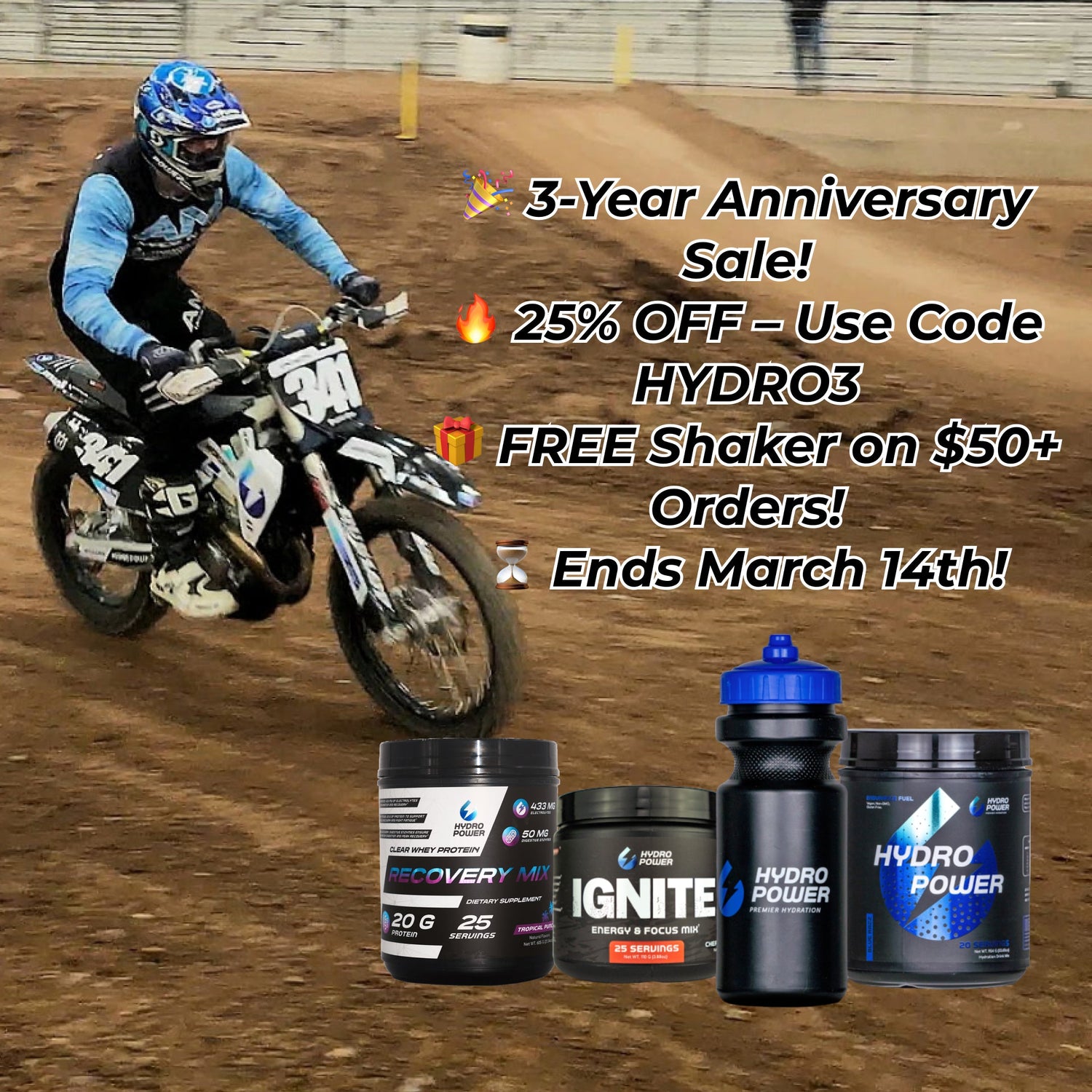 Hydro Power Turns 3! A Look Back & Our Biggest Sale Yet 🎉